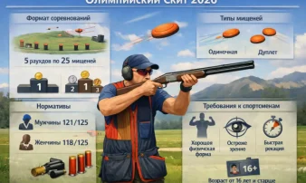 Олимпийский скит 2026: формат соревнований, нормативы и требования к спортсменам Олимпийский скит 2026: формат соревнований, нормативы и требования к спортсменам